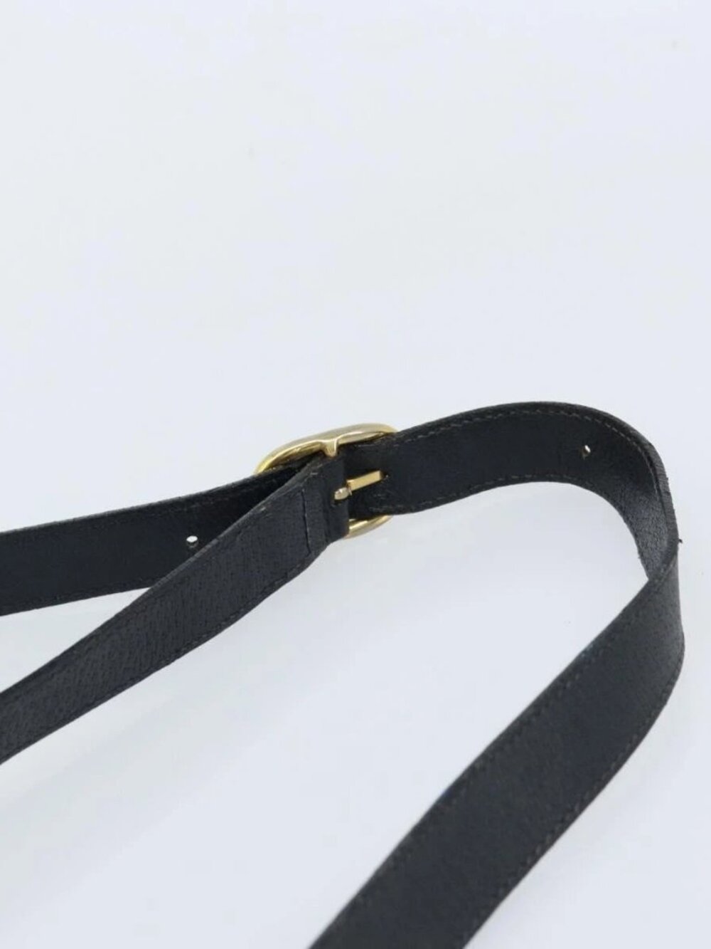 GUCCI GG Supreme Sherry Line Shoulder Bag PVC Navy Gold Auth LNZ160 - Picture 9 of 16